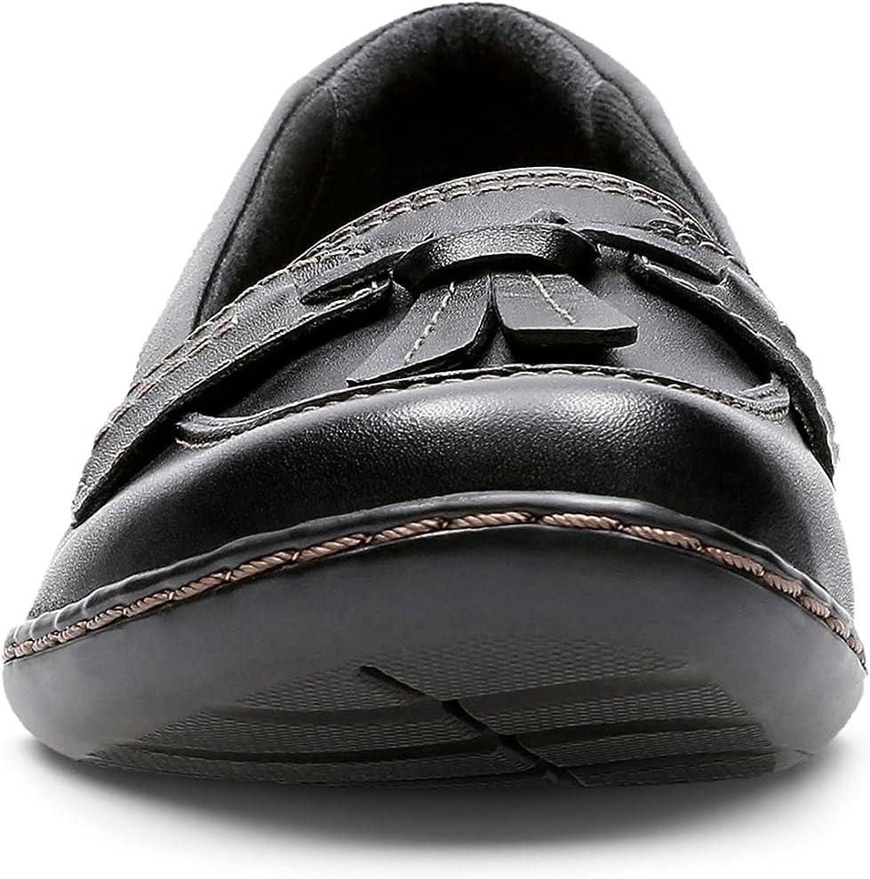 imageClarks Womens Ashland Bubble Slip On LoafersBlack