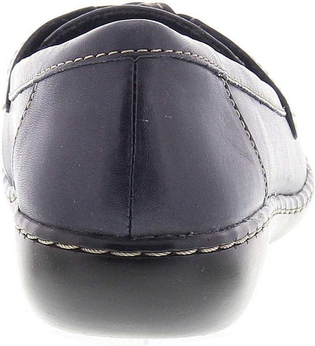 imageClarks Womens Ashland Bubble Slip On LoafersNavy