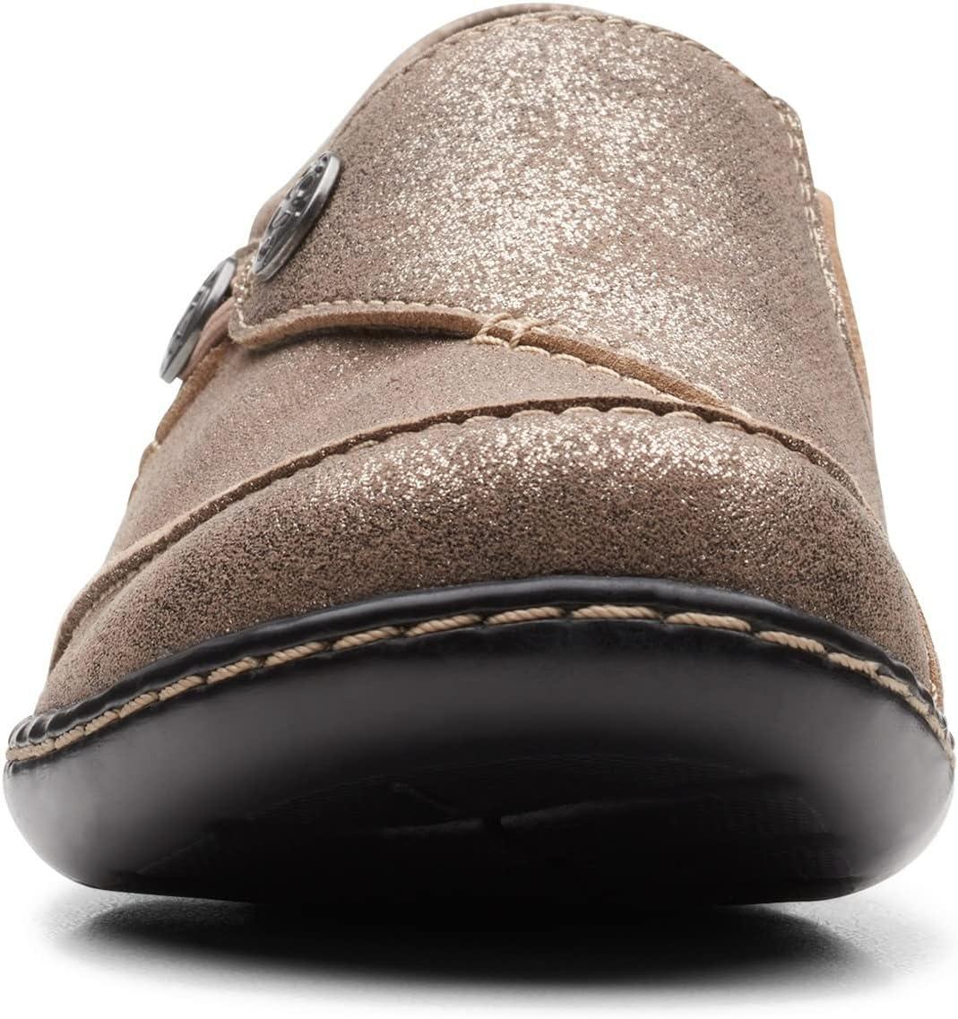 imageClarks Womens Ashland Lane Q LoafersBronze Metallic