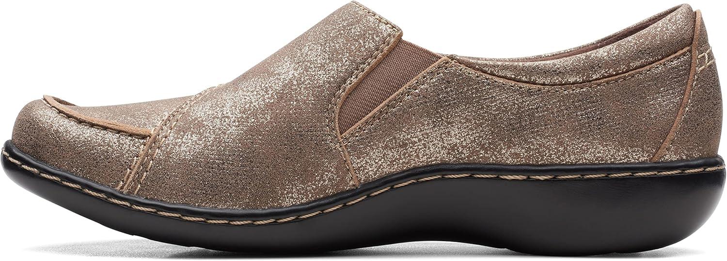 imageClarks Womens Ashland Lane Q LoafersBronze Metallic