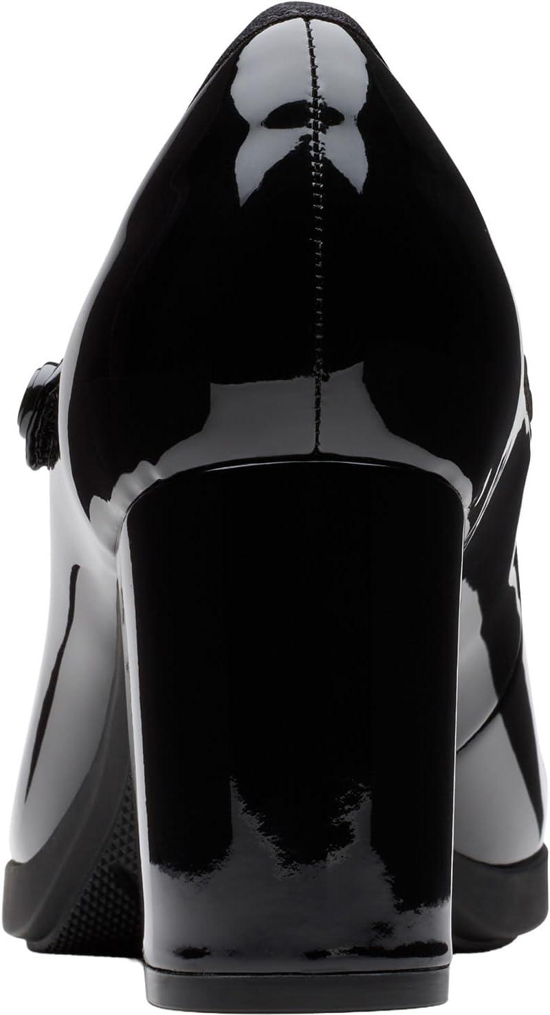 imageClarks Womens Bayla Lily PumpBlack Patent Synthetic