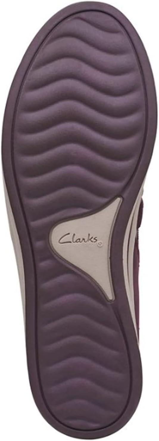 imageClarks Womens Breeze Bali Loafer FlatBurgundy Synthetic