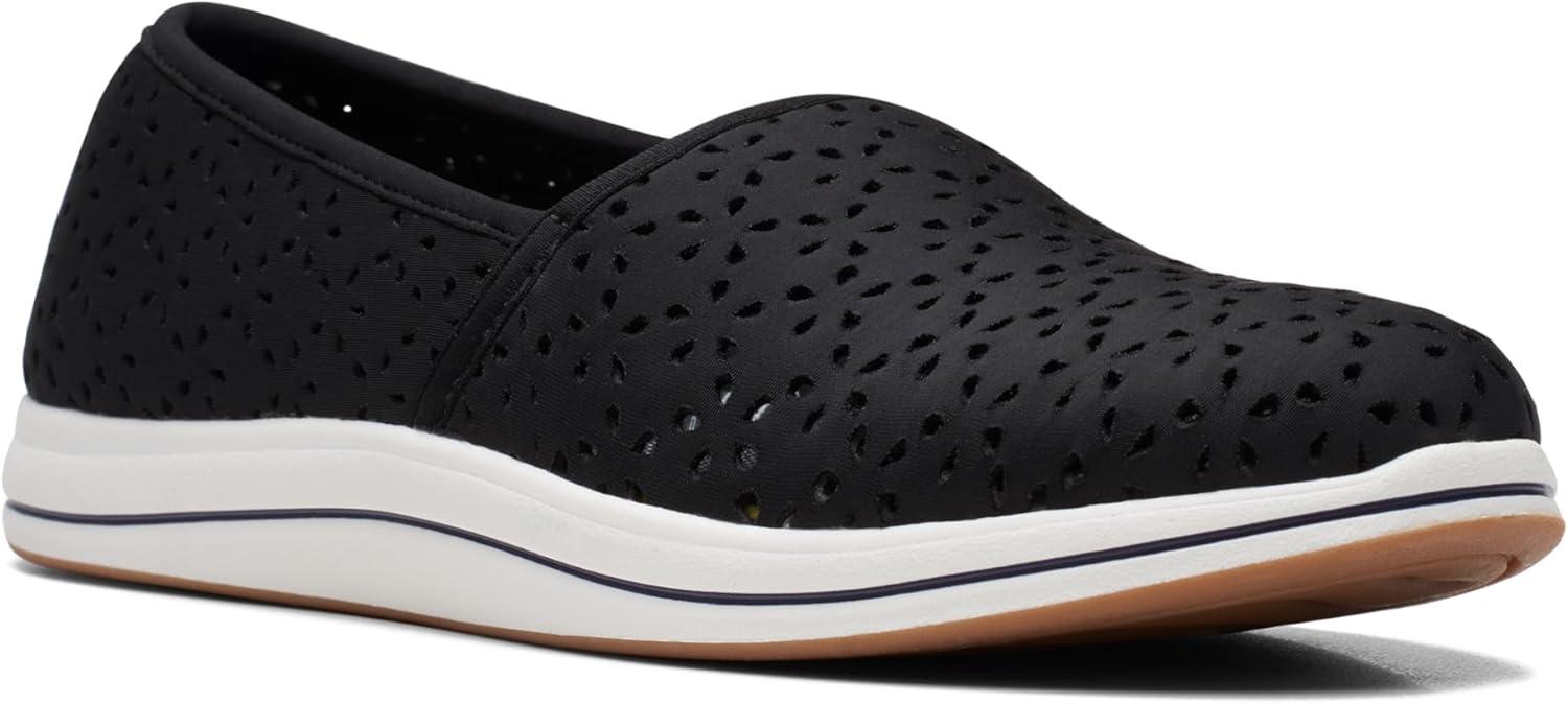 imageClarks Womens Breeze Emily LoafersBlack Synthetic