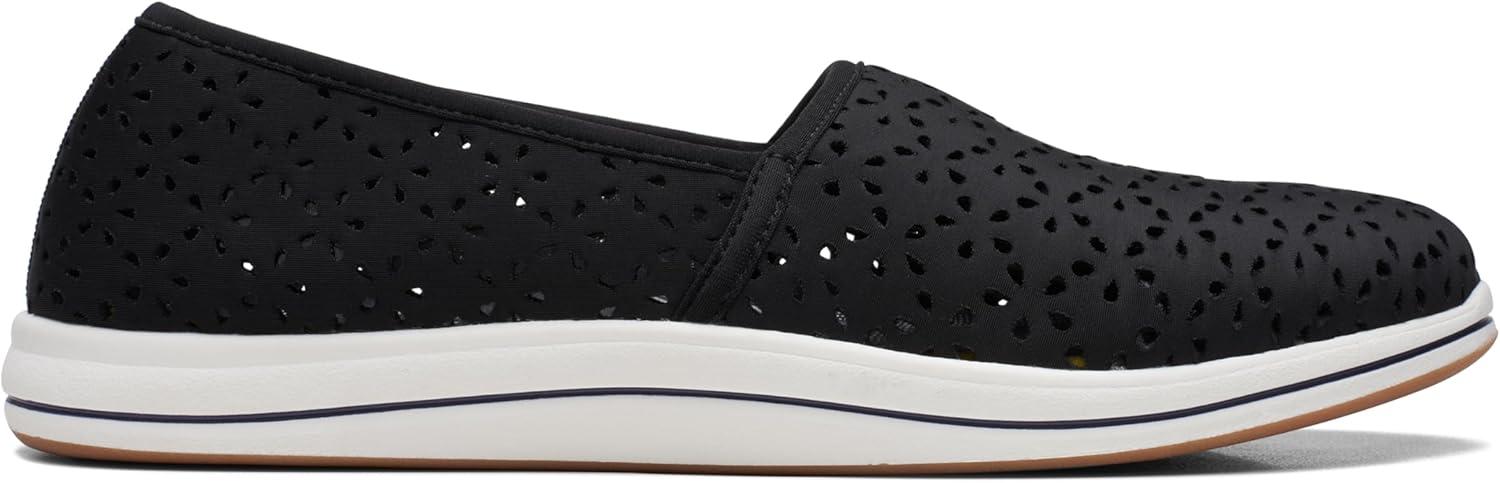 imageClarks Womens Breeze Emily LoafersBlack Synthetic