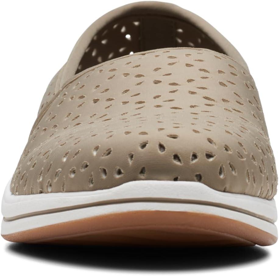 imageClarks Womens Breeze Emily LoafersOlive Synthetic