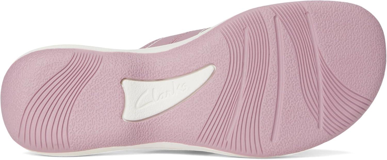 imageClarks Womens Breeze Reyna Cloudsteppers FlipFlopPurple Synthetic