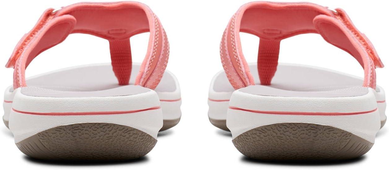 imageClarks Womens Breeze Sea FlipFlopCoral Synthetic