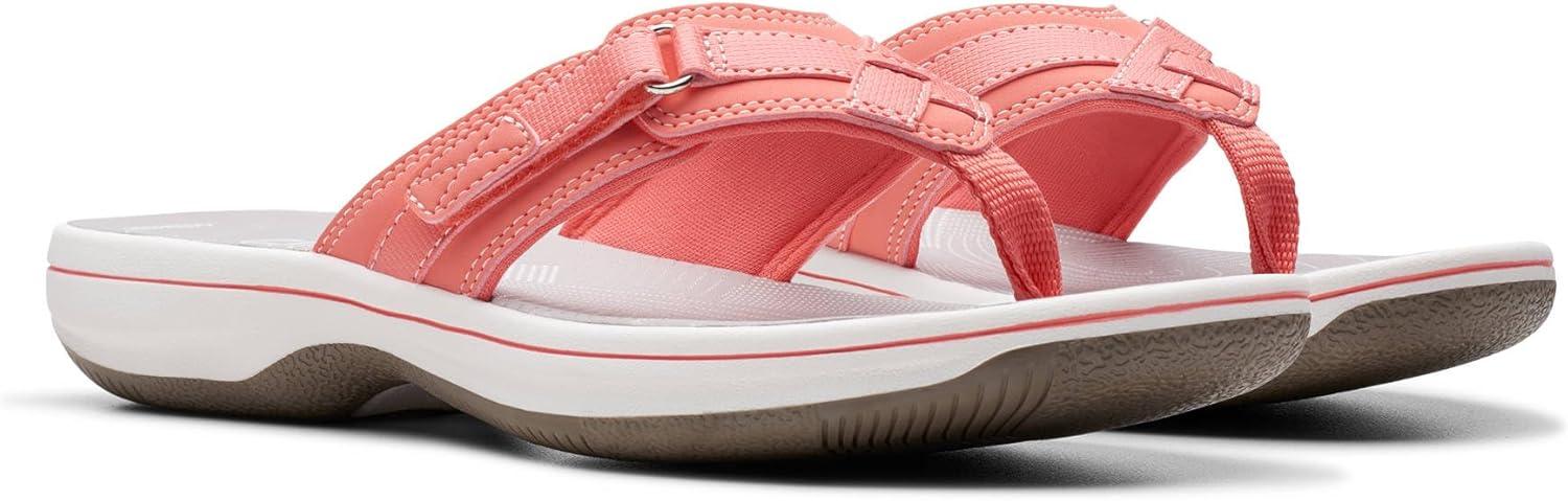 imageClarks Womens Breeze Sea FlipFlopCoral Synthetic