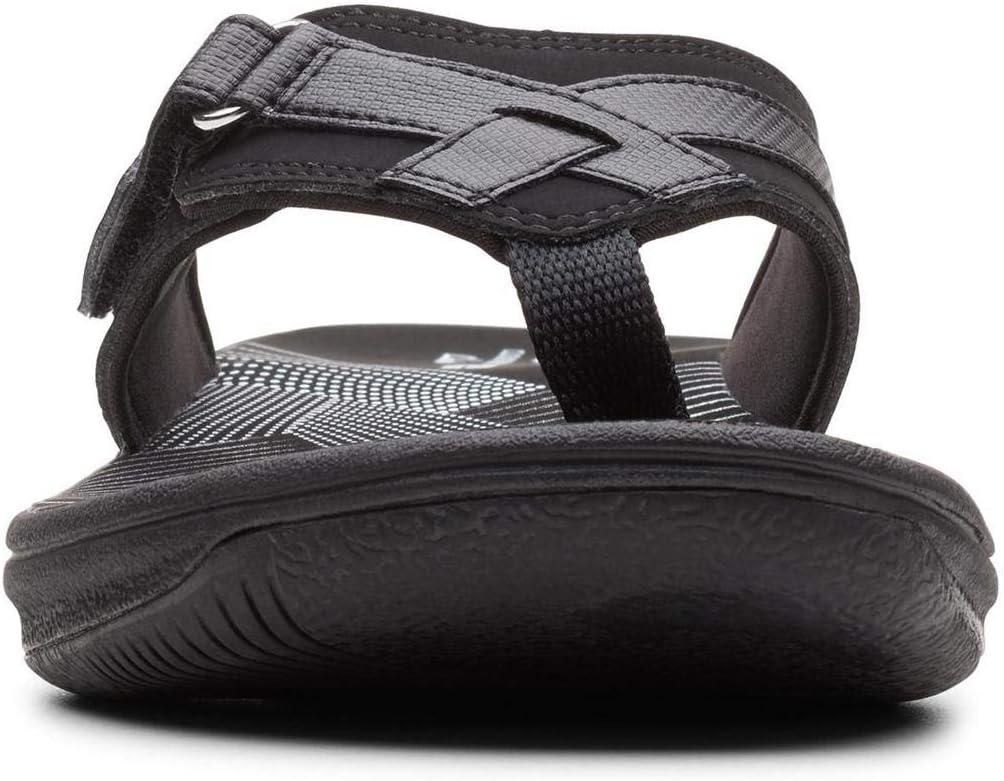 imageClarks Womens Breeze Sea FlipFlopLimited Edition Black Black