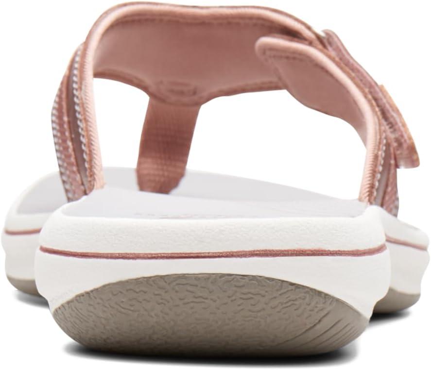 imageClarks Womens Breeze Sea FlipFlopRose Gold Synthetic