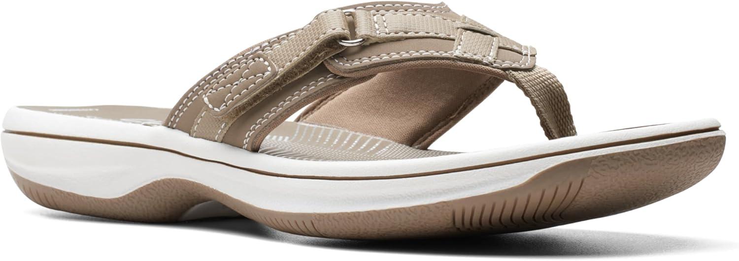 imageClarks Womens Breeze Sea FlipFlopTaupe