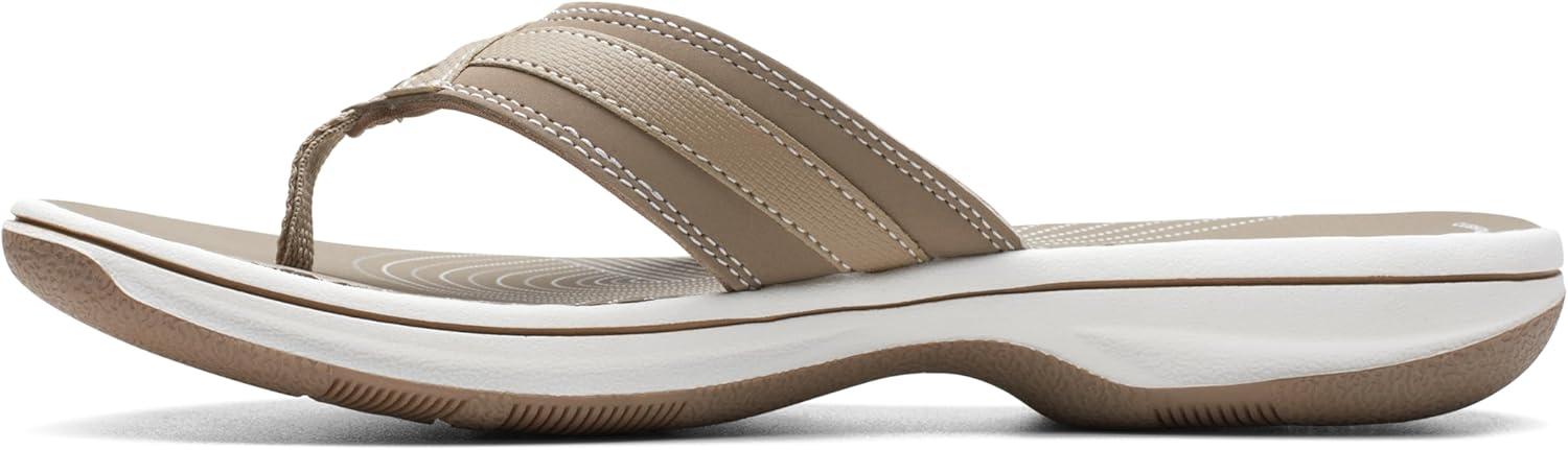 imageClarks Womens Breeze Sea FlipFlopTaupe