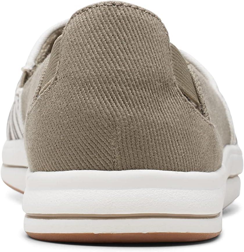 imageClarks Womens Breeze Step II LoafersOliveWhite