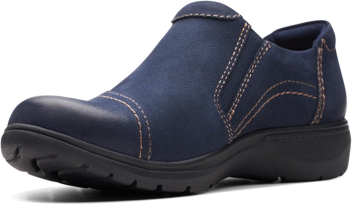 imageClarks Womens Carleigh Ray OxfordsNavy Nubuck
