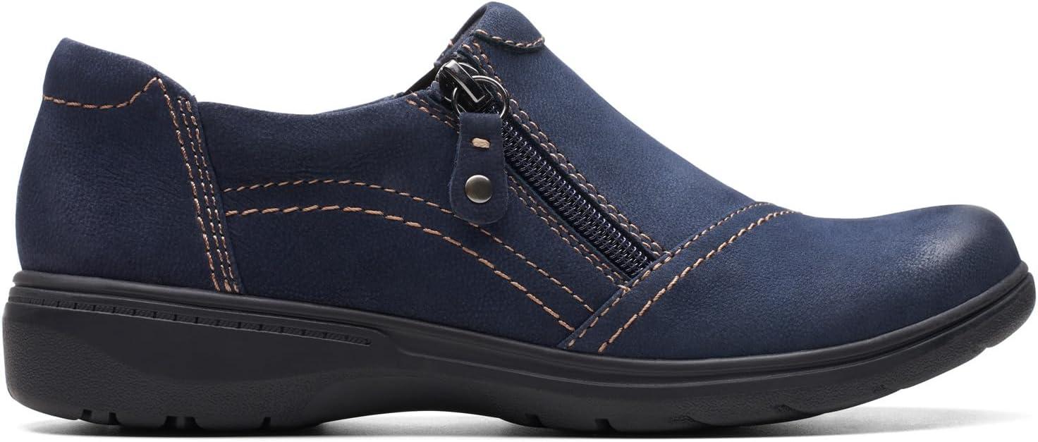 imageClarks Womens Carleigh Ray OxfordsNavy Nubuck