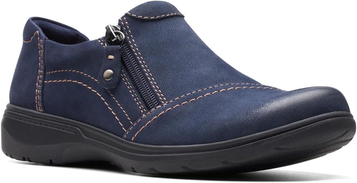 imageClarks Womens Carleigh Ray OxfordsNavy Nubuck
