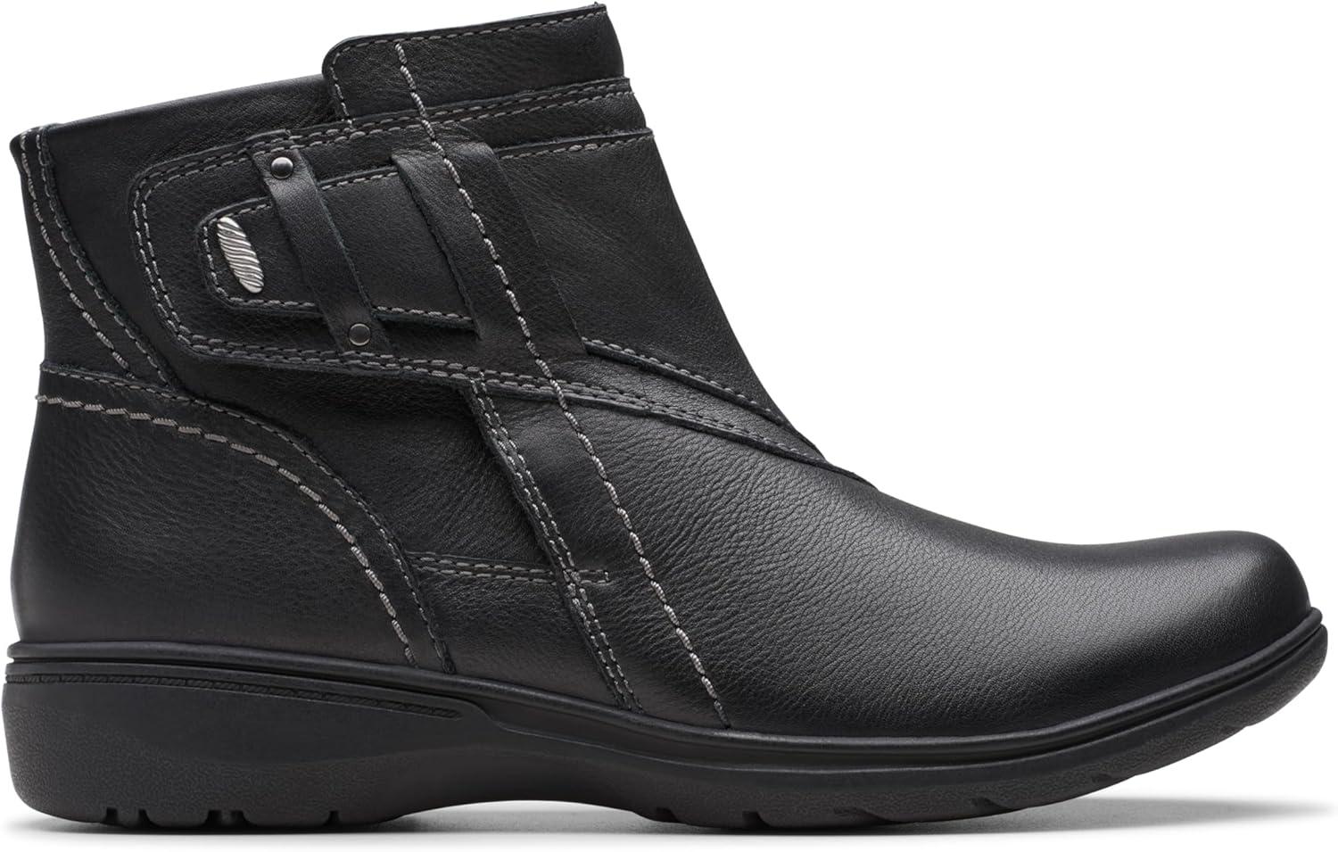 imageClarks Womens Carleigh Style BootsBlack Leather