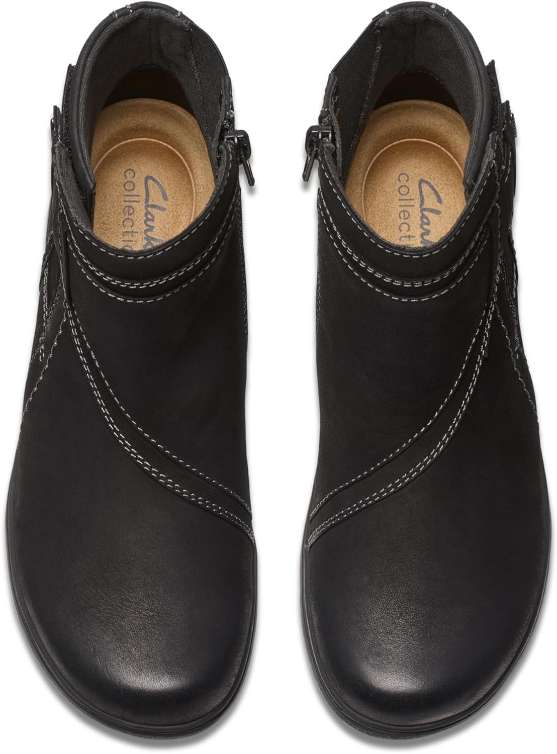 imageClarks Womens Carleigh Style BootsBlack Nubuck