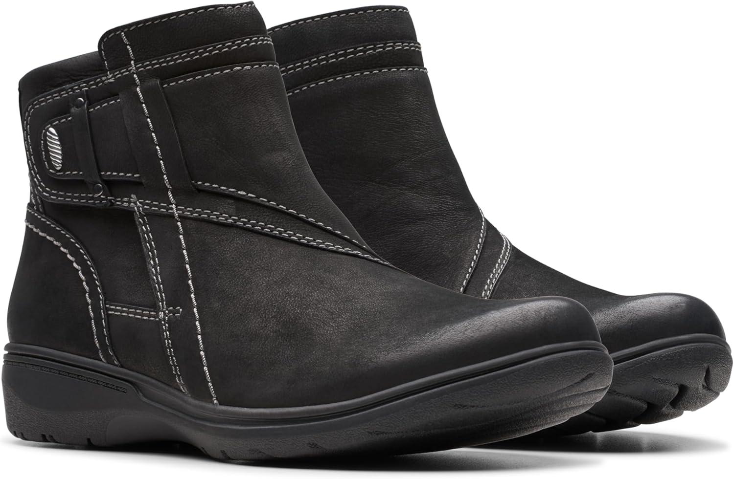 imageClarks Womens Carleigh Style BootsBlack Nubuck