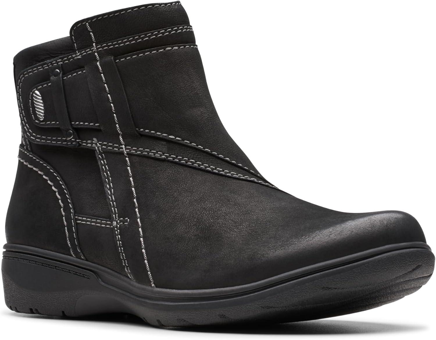 imageClarks Womens Carleigh Style BootsBlack Nubuck