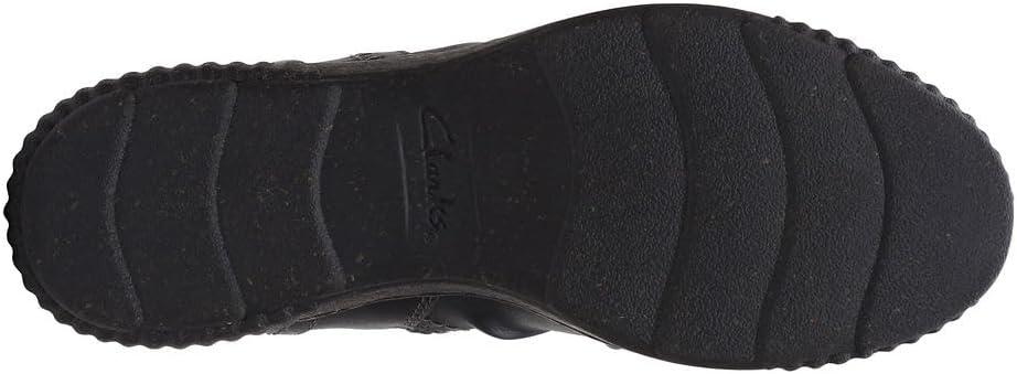 imageClarks Womens Caroline Orchid Ankle BootsBlack Leat