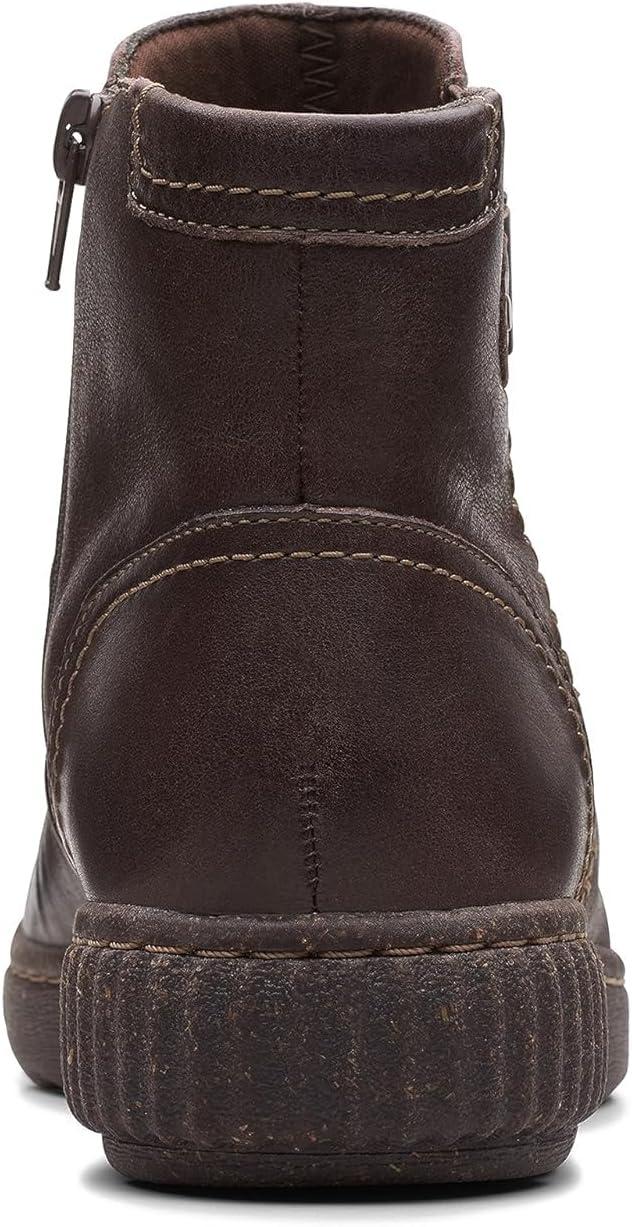 imageClarks Womens Caroline Orchid Ankle BootsDark Brown
