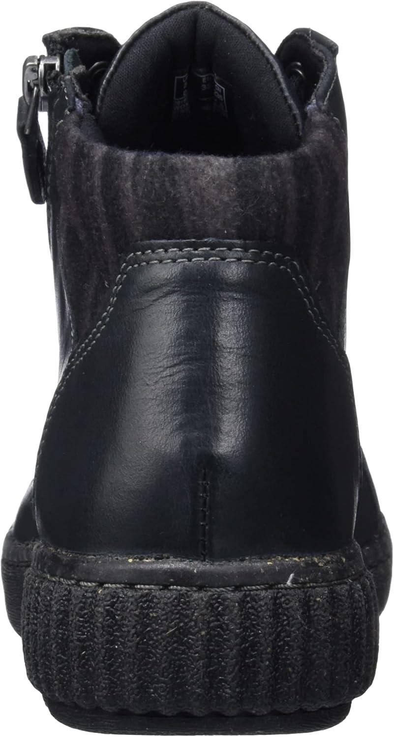 imageClarks Womens Caroline Park Ankle BootBlack Black Leather