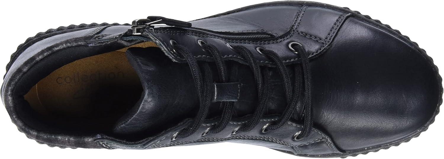imageClarks Womens Caroline Park Ankle BootBlack Black Leather