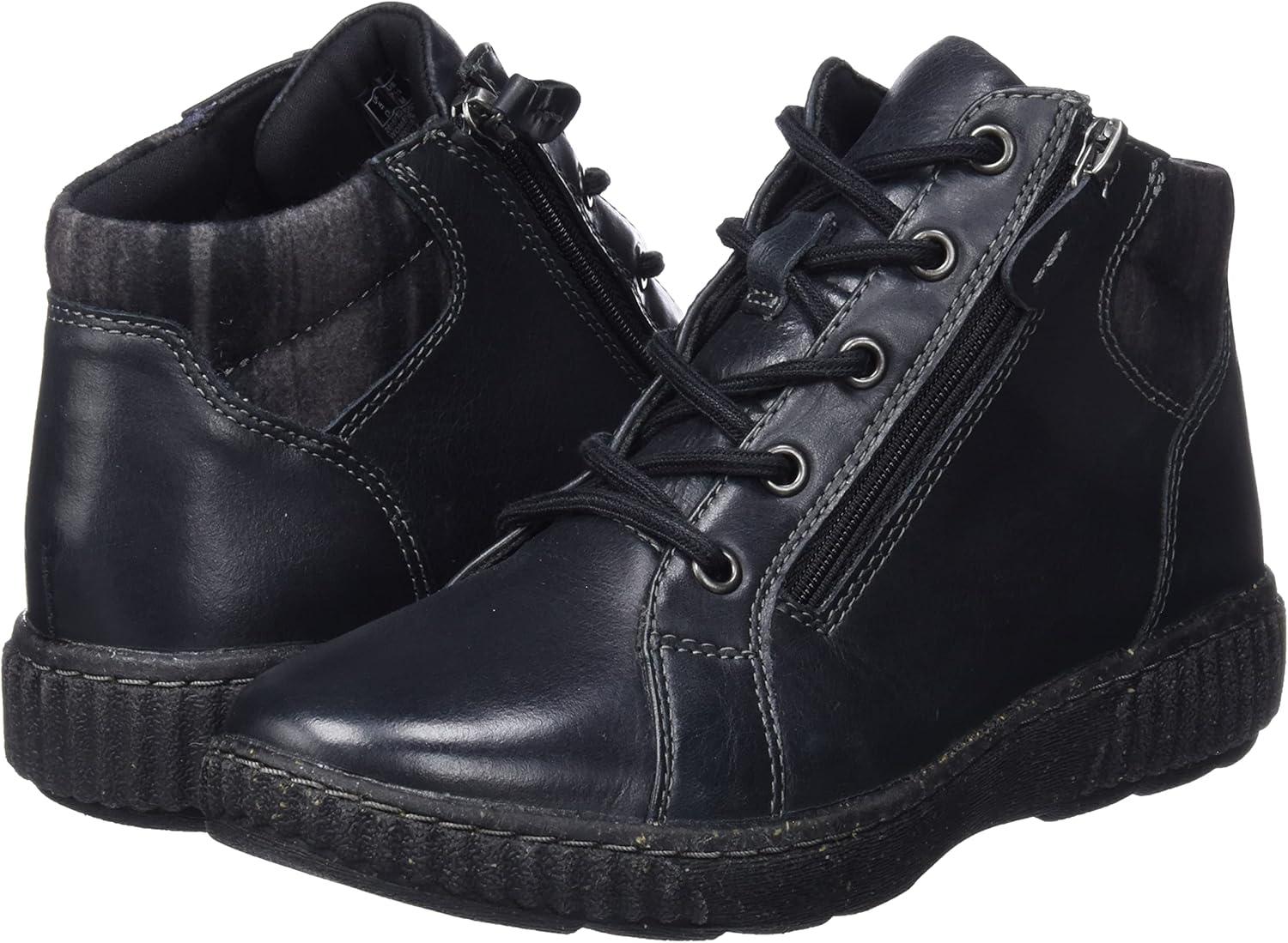 imageClarks Womens Caroline Park Ankle BootBlack Black Leather