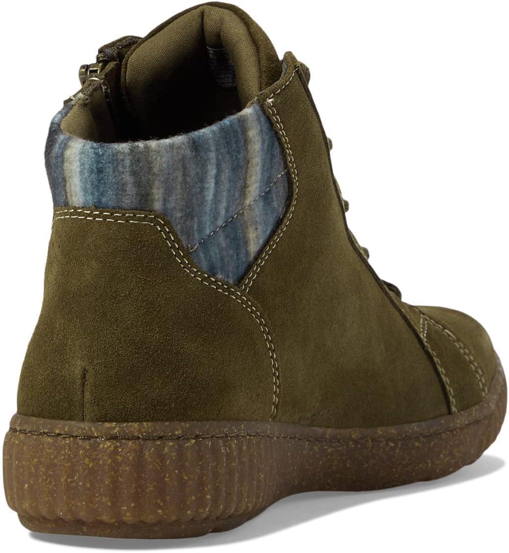 imageClarks Womens Caroline Park Ankle BootOlive Suede
