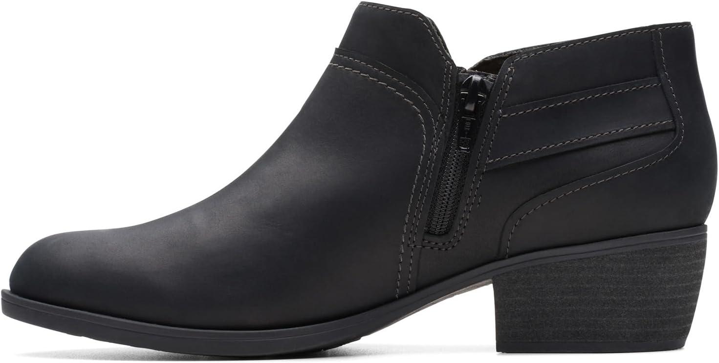 imageClarks Womens Charlten Grace BootsBlack Oily