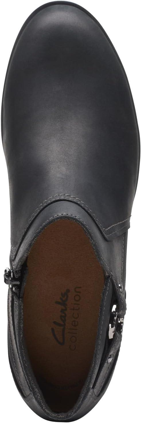 imageClarks Womens Charlten Grace BootsBlack Oily