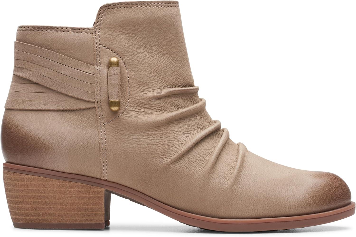 imageClarks Womens Charlten Rosa LoafersDark Taupe