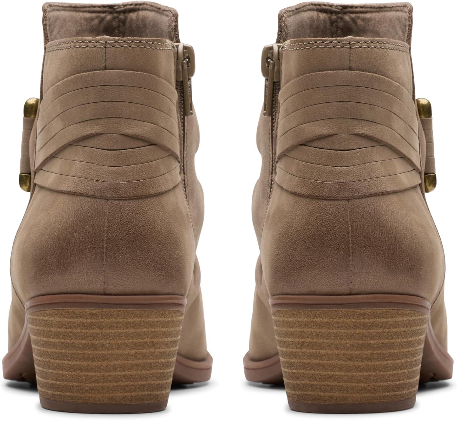 imageClarks Womens Charlten Rosa LoafersDark Taupe