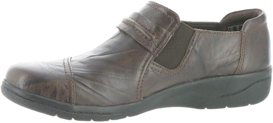 imageClarks Womens Cheyn Madi LoaferDark Brown Tumbled Leather