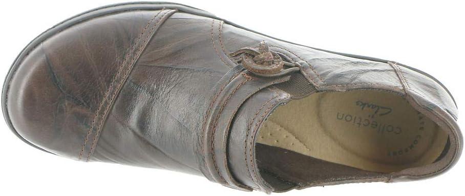 imageClarks Womens Cheyn Madi LoaferDark Brown Tumbled Leather