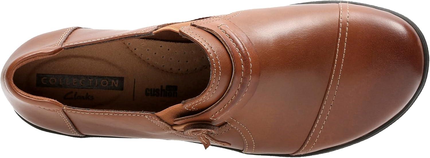 imageClarks Womens Cheyn Madi LoaferDark Tan Leather