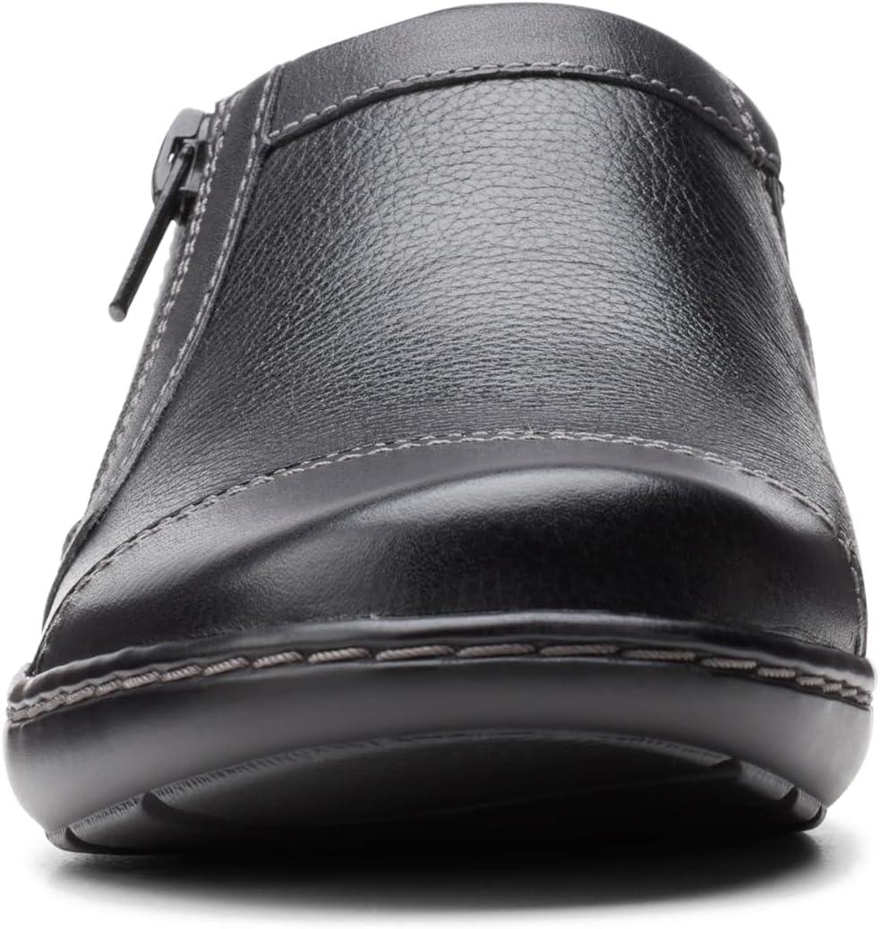 imageClarks Womens Cora Giny LoafersBlack Tumbled