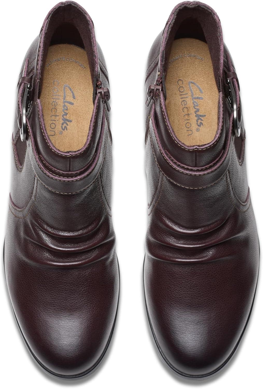 imageClarks Womens Emily2 Opal BootsDark Brown