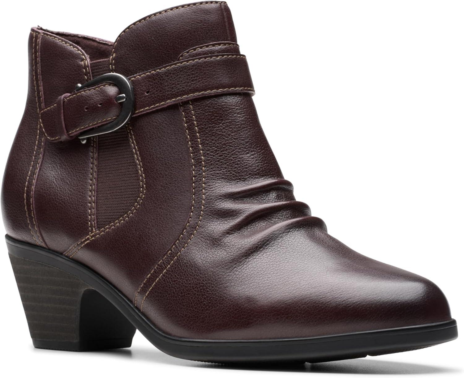 imageClarks Womens Emily2 Opal BootsDark Brown