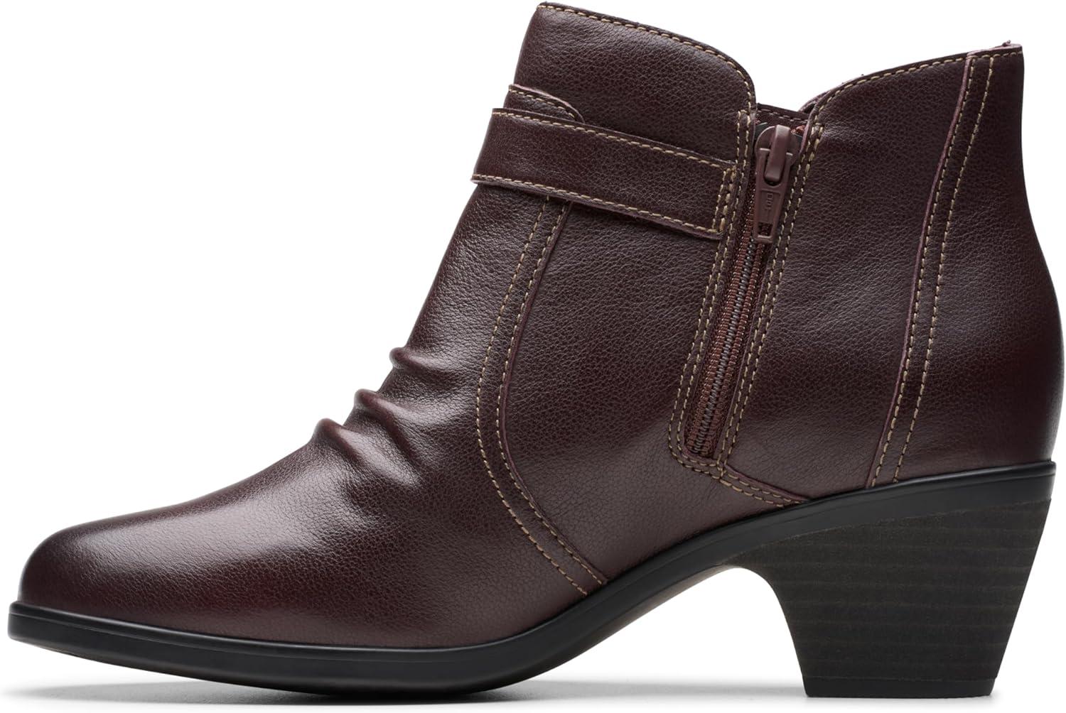 imageClarks Womens Emily2 Opal BootsDark Brown