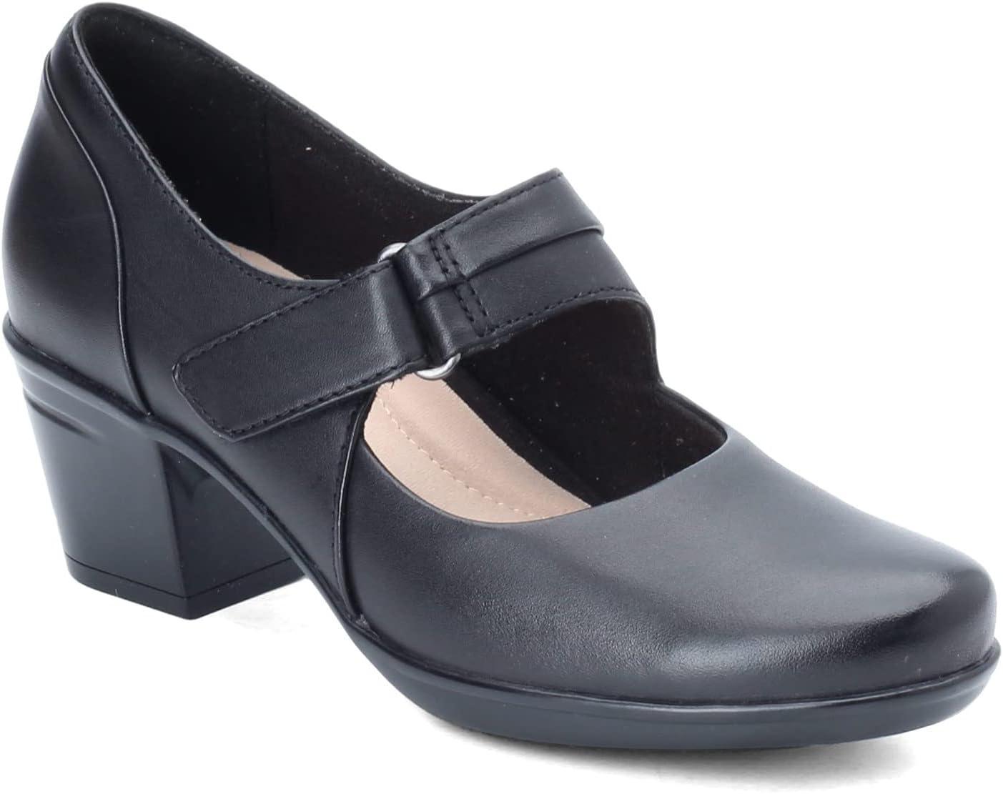 imageClarks Womens Emslie Lulin PumpBlack Leather