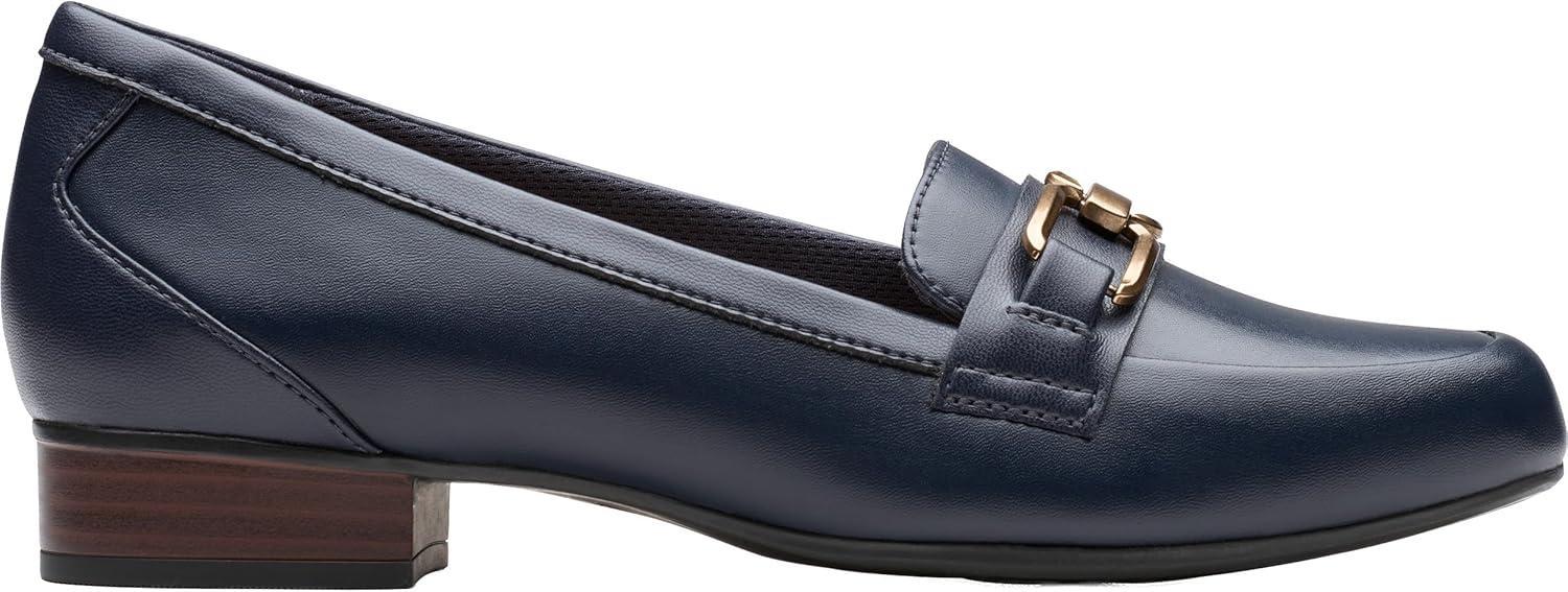 imageClarks Womens Juliet Echo LoaferNavy Leather
