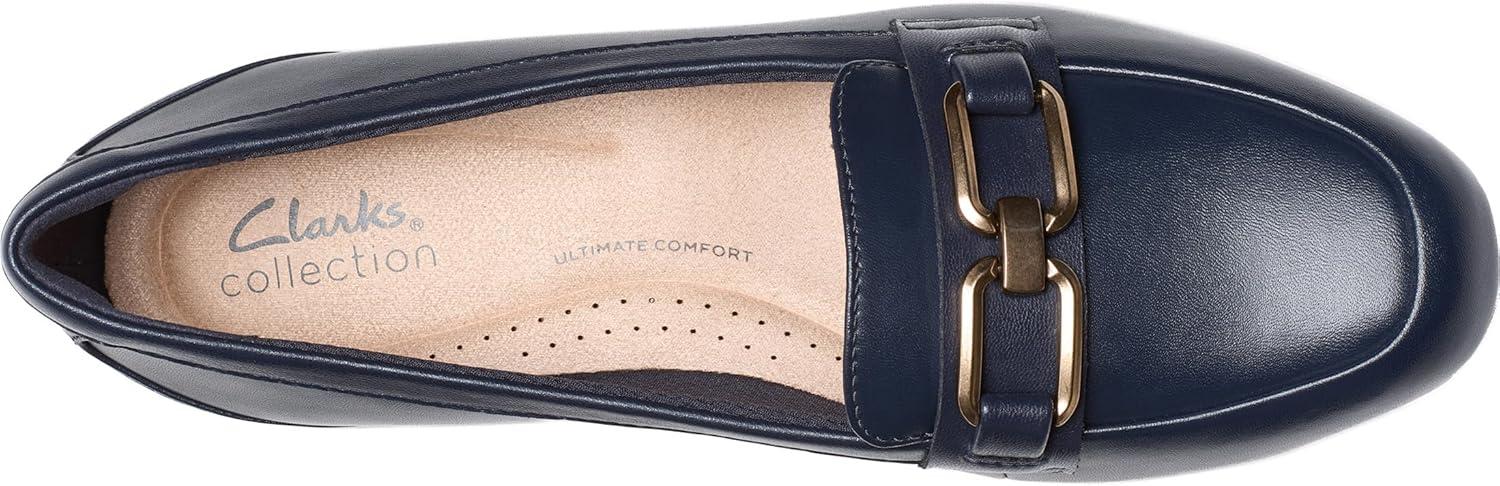 imageClarks Womens Juliet Echo LoaferNavy Leather