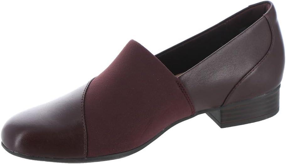 imageClarks Womens Juliet Gem LoafersBurgundy Leather