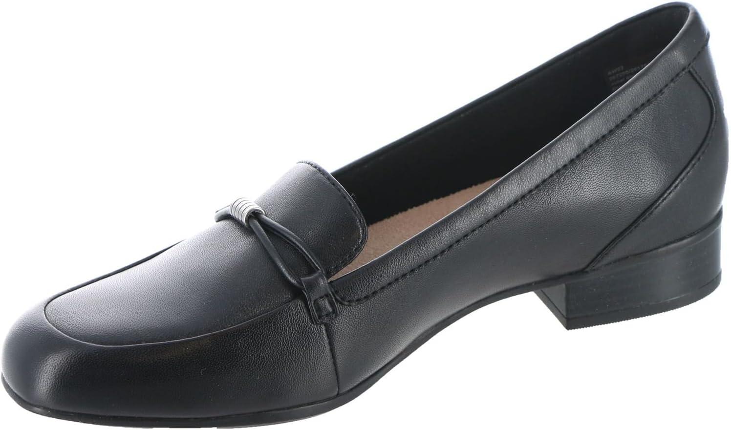 imageClarks Womens Juliet Shine LoaferBlack Leather