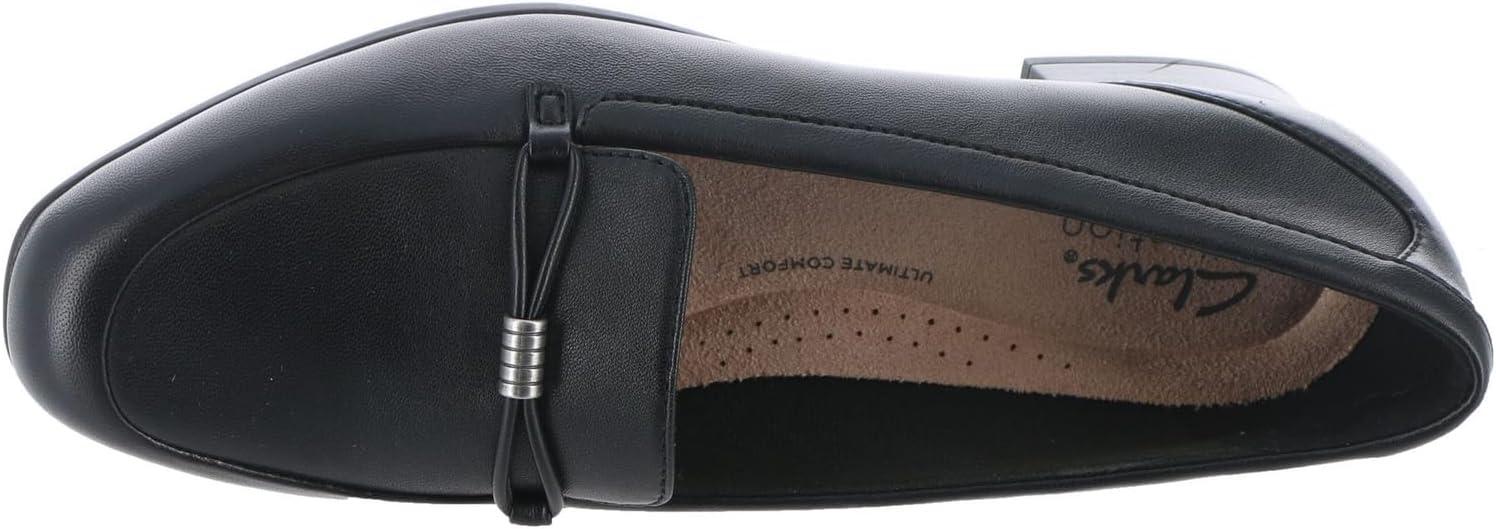 imageClarks Womens Juliet Shine LoaferBlack Leather