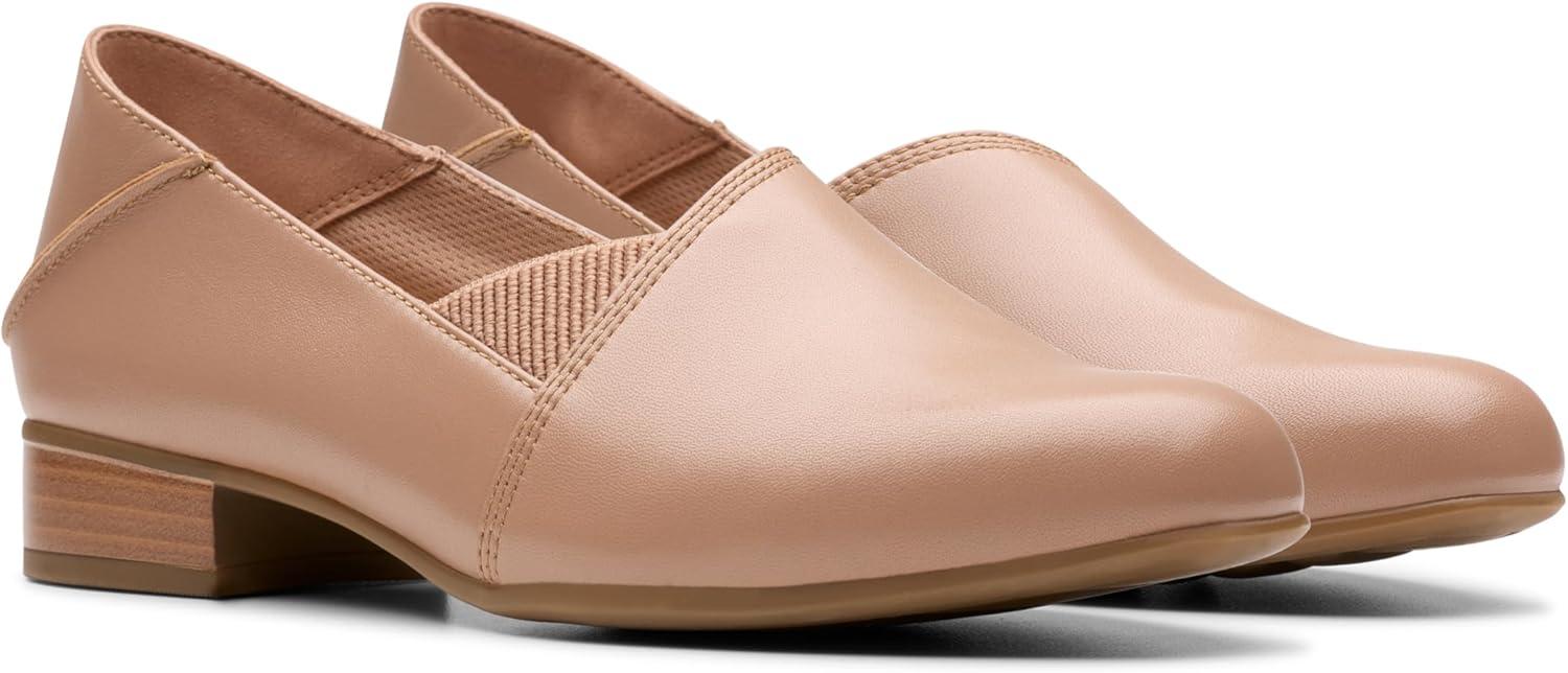 imageClarks Womens Juliet Trim LoafersWarm Beige