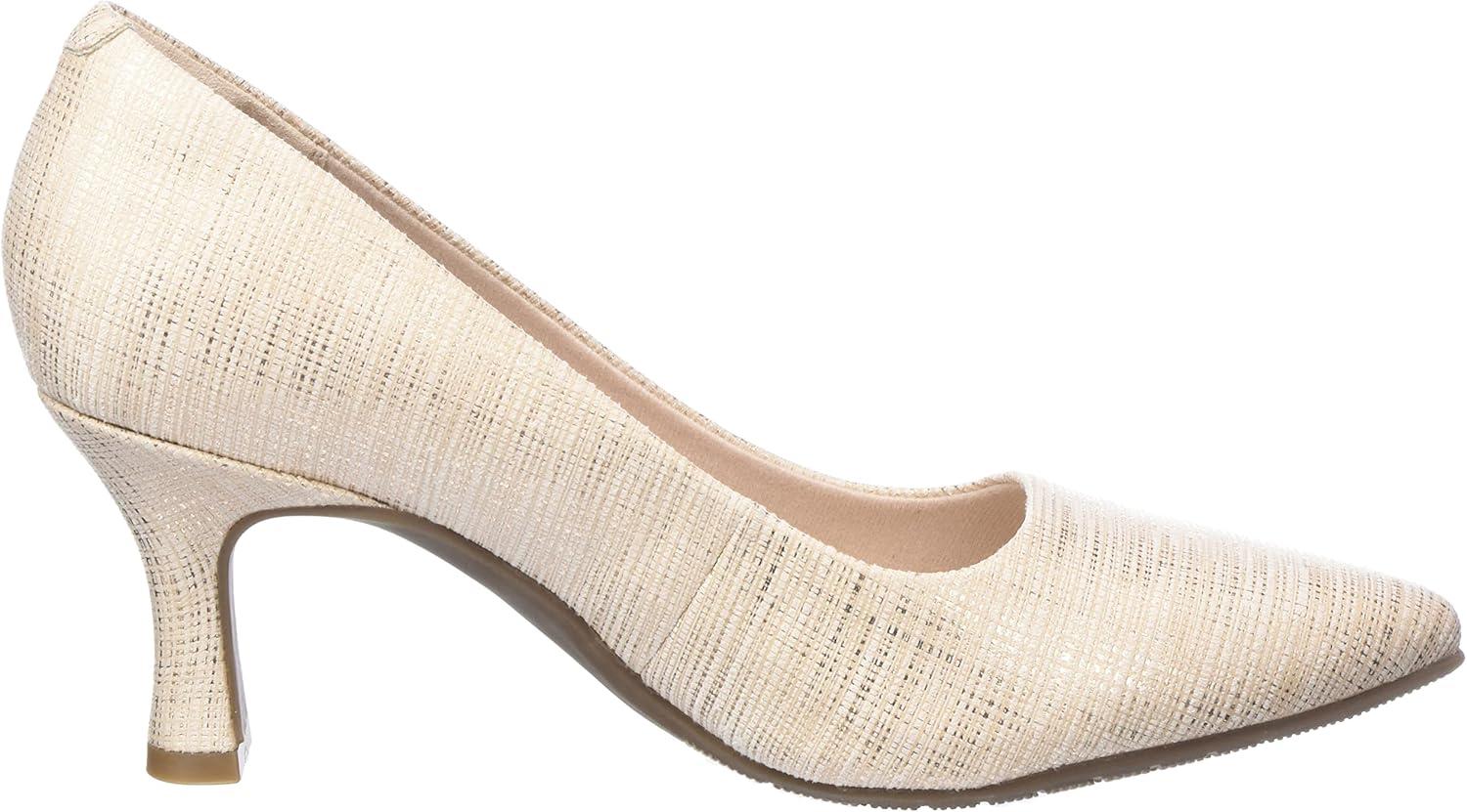 imageClarks Womens Kataleyna Gem PumpsSand Metallic