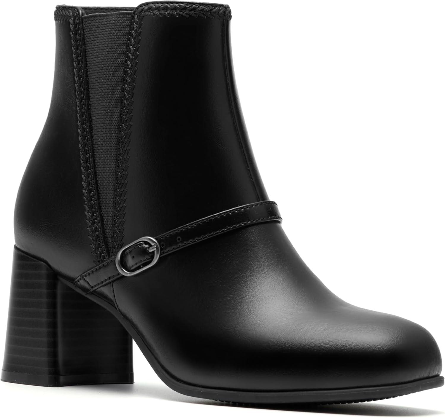 imageClarks Womens Keirsta Day Ankle BootBlack Leather